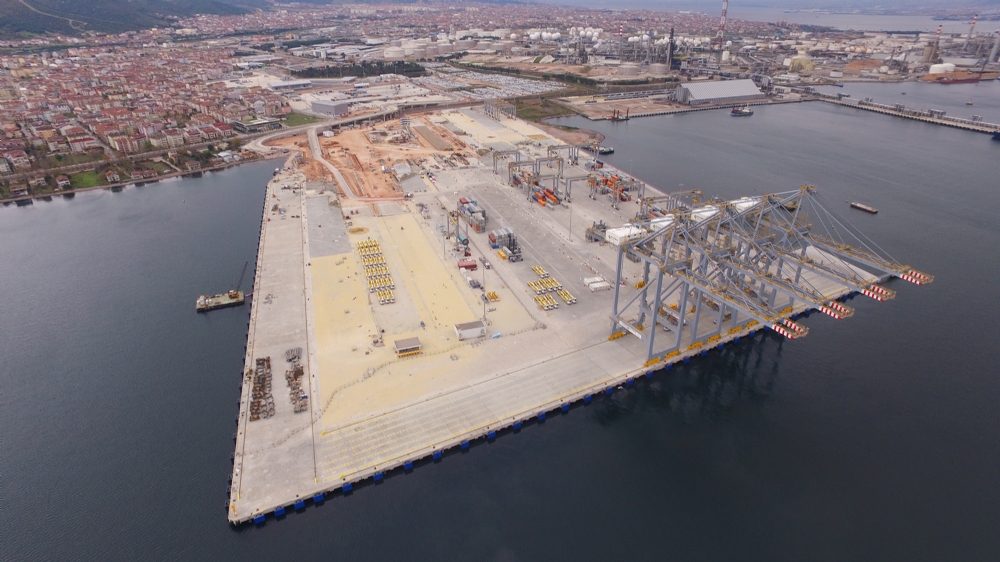 Dubai Port World, Yarımca Container Terminal, İzmit, Turkey.
